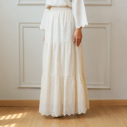 Tatiana Eyelet Skirt 