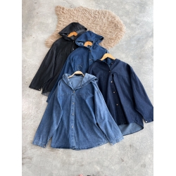 Megan Soft Denim Hoodie