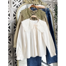 Raina Collar Top