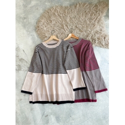 Cia Knit Stripe Top