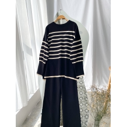 Venera Stripe Knit Set