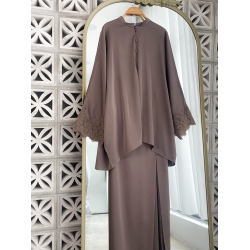 Zeeda Kurung Set - Plus size